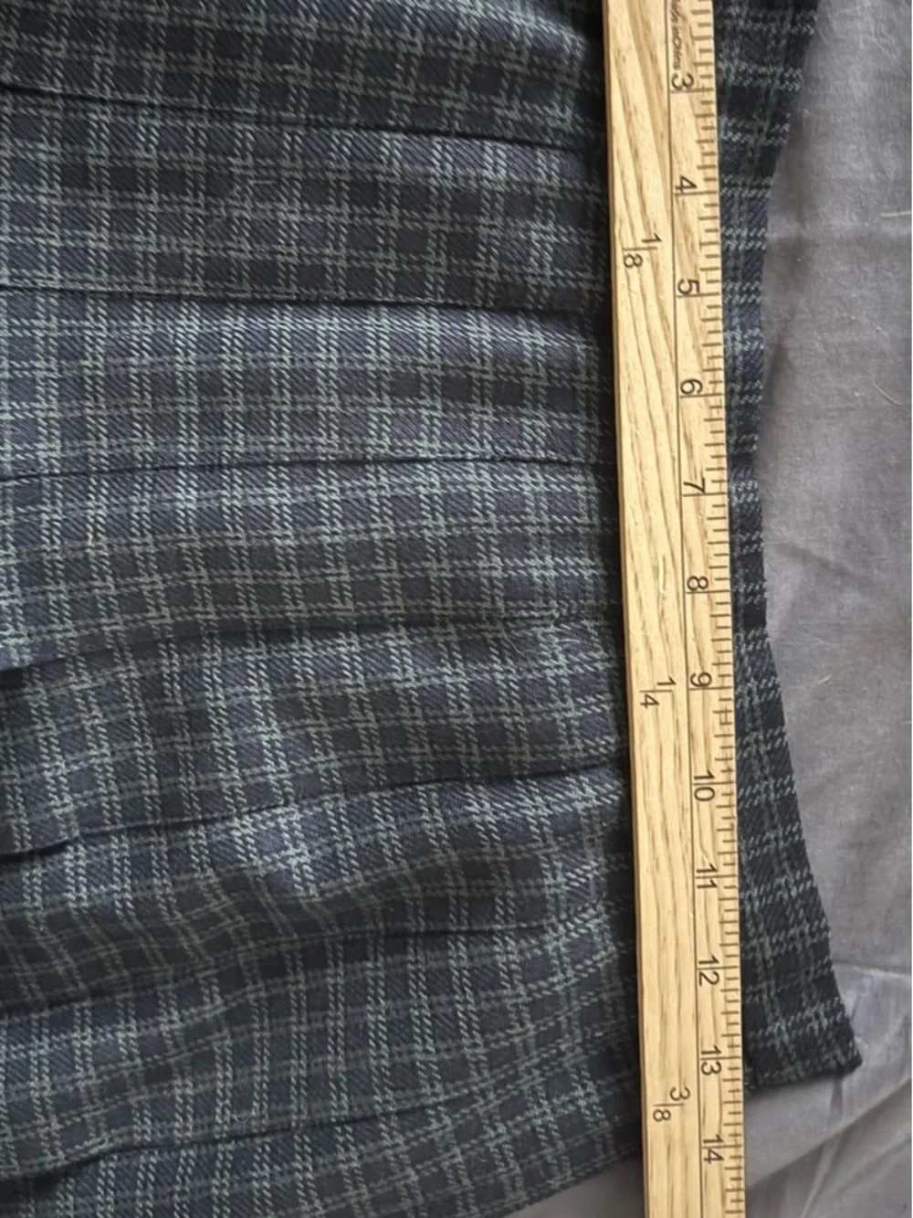 Vintage 90s J.Crew Wool Plaid Pleated Skirt 10 Old Money Equestrian Oarsman RARE
